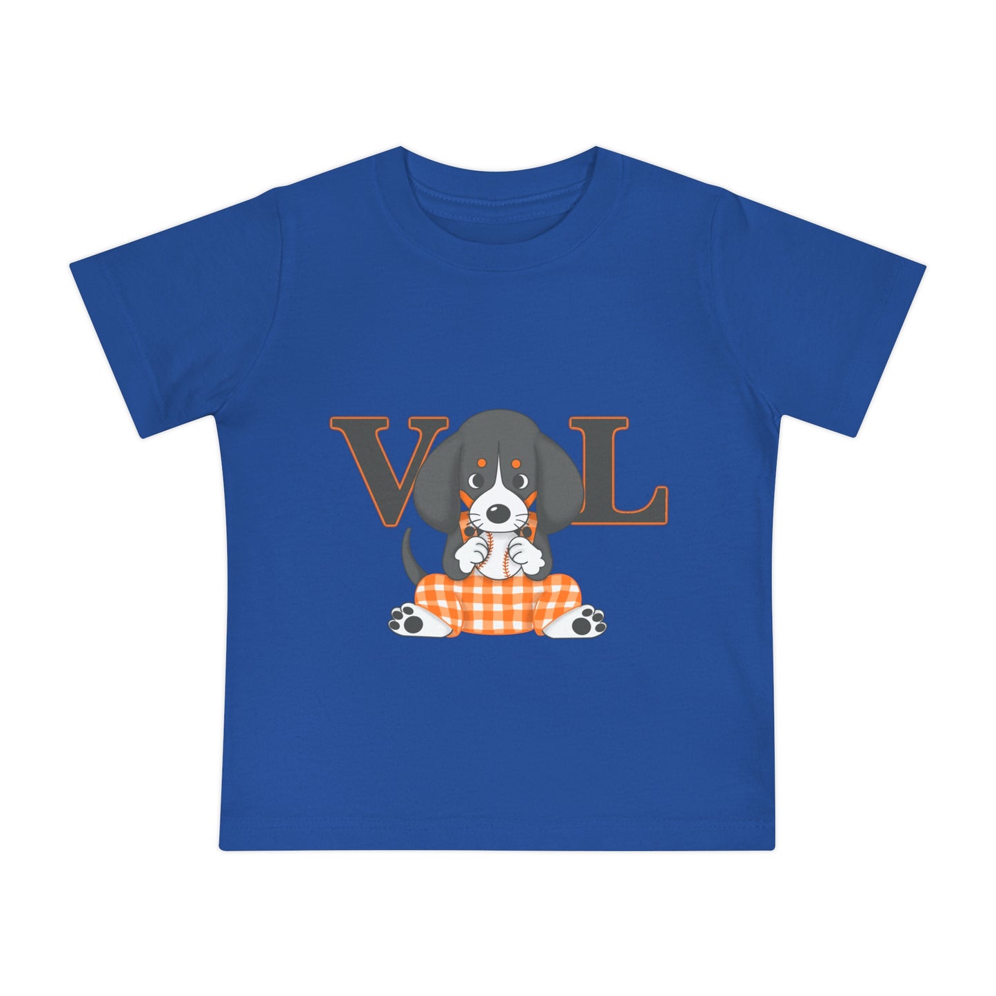 Cute Baseball lil Smokey V-O-L Baby Short Sleeve T-Shirt