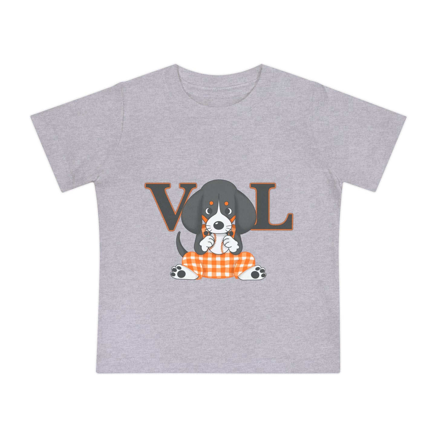 Cute Baseball lil Smokey V-O-L Baby Short Sleeve T-Shirt