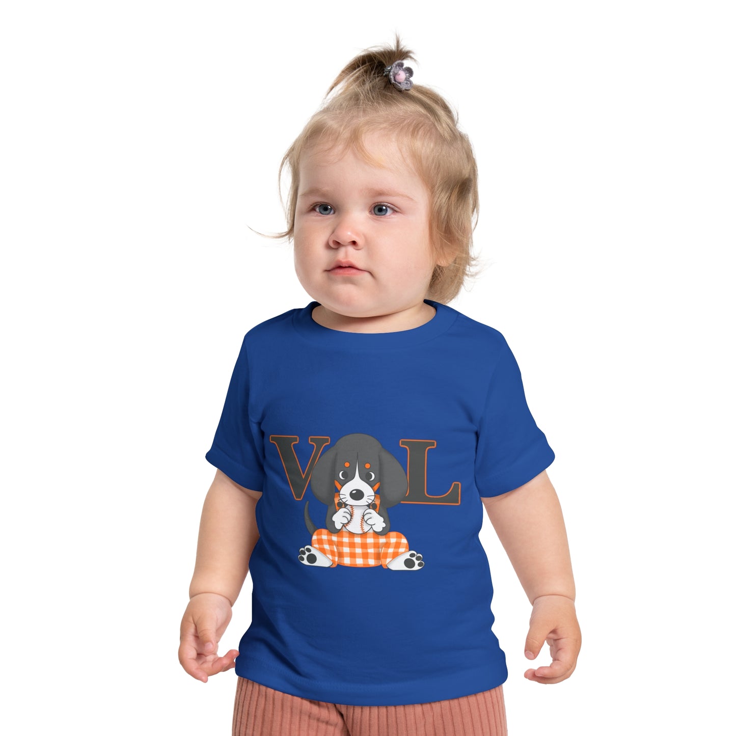 Cute Baseball lil Smokey V-O-L Baby Short Sleeve T-Shirt