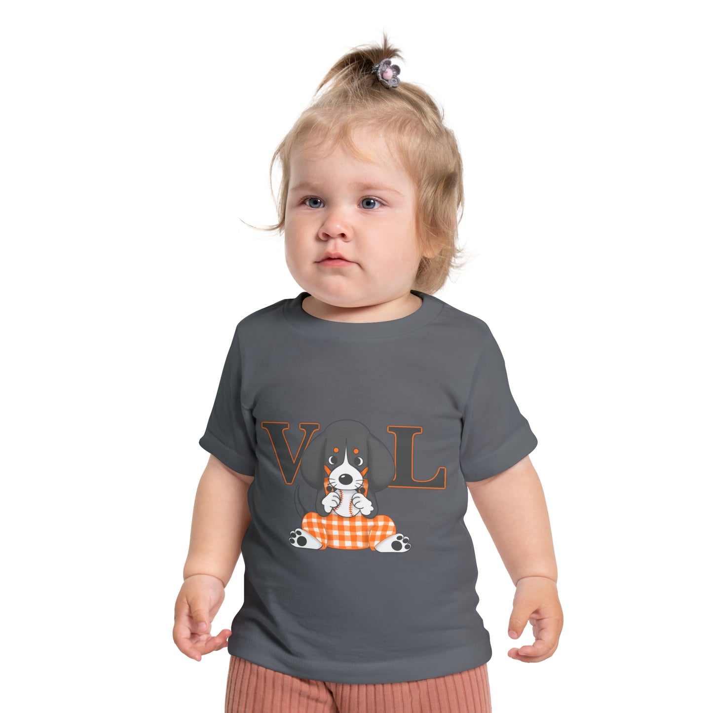 Cute Baseball lil Smokey V-O-L Baby Short Sleeve T-Shirt