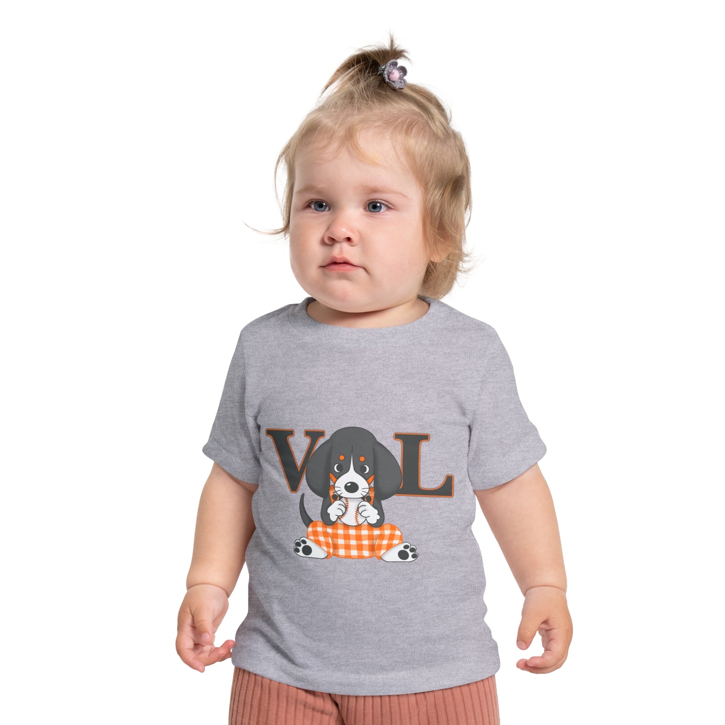 Cute Baseball lil Smokey V-O-L Baby Short Sleeve T-Shirt