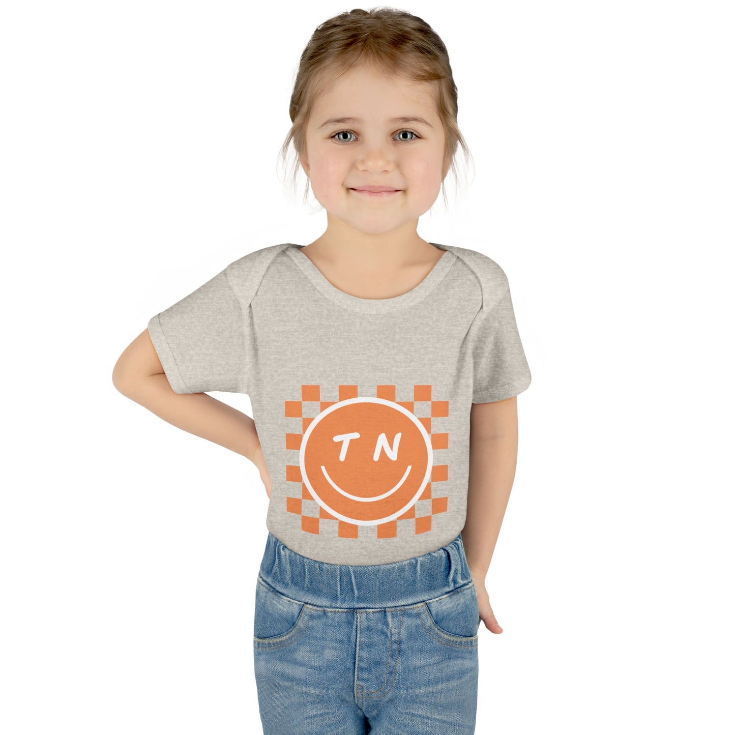 Cute TN Smile Infant Bodysuit - Adorable Baby Onesie for Newborns and Infants