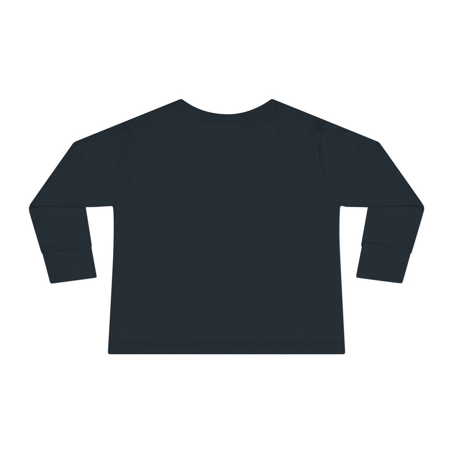 Cute Toddler Long Sleeve Tee with Adorable lil Smokey Design - Perfect for Pet Lovers