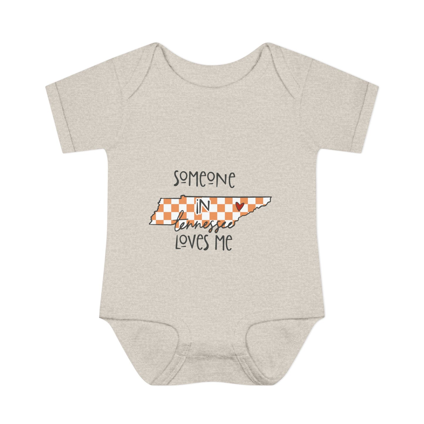 Tennessee Love Infant Bodysuit - Someone in Tennessee Loves Me - Cute Baby Outfit