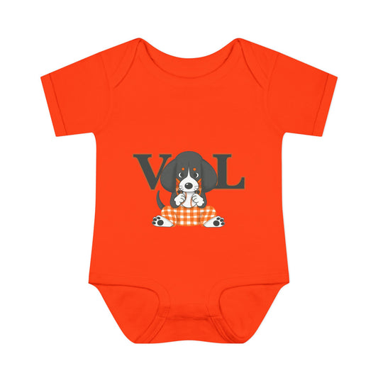 Cute lil Smokey Chewing BaseVol Infant Bodysuit - Perfect Baby Gift for Baseball Season