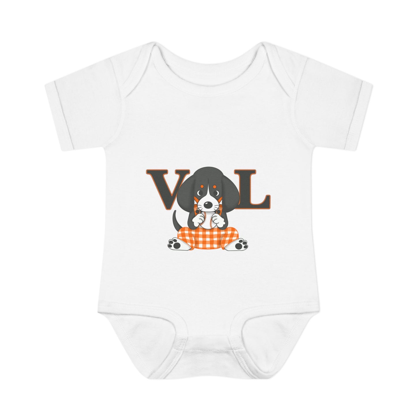 Cute lil Smokey Chewing BaseVol Infant Bodysuit - Perfect Baby Gift for Baseball Season