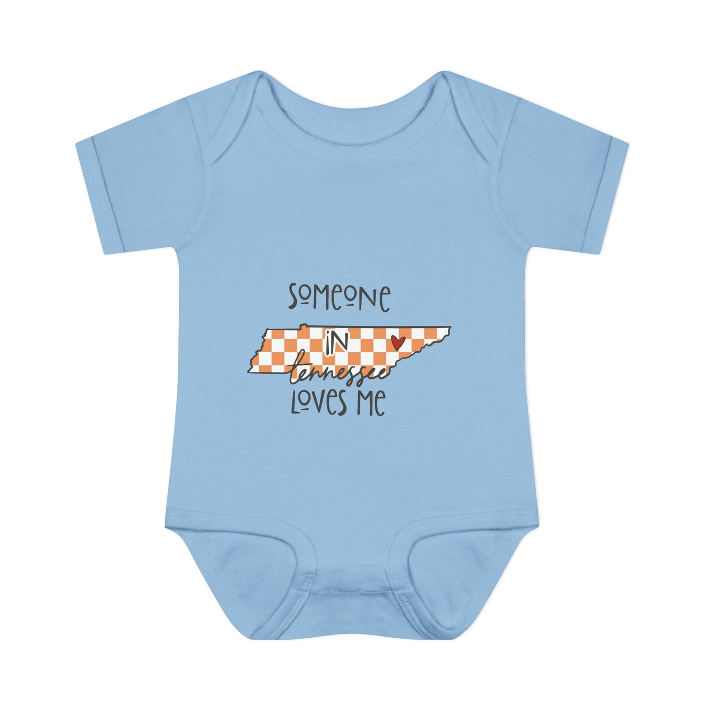 Tennessee Love Infant Bodysuit - Someone in Tennessee Loves Me - Cute Baby Outfit