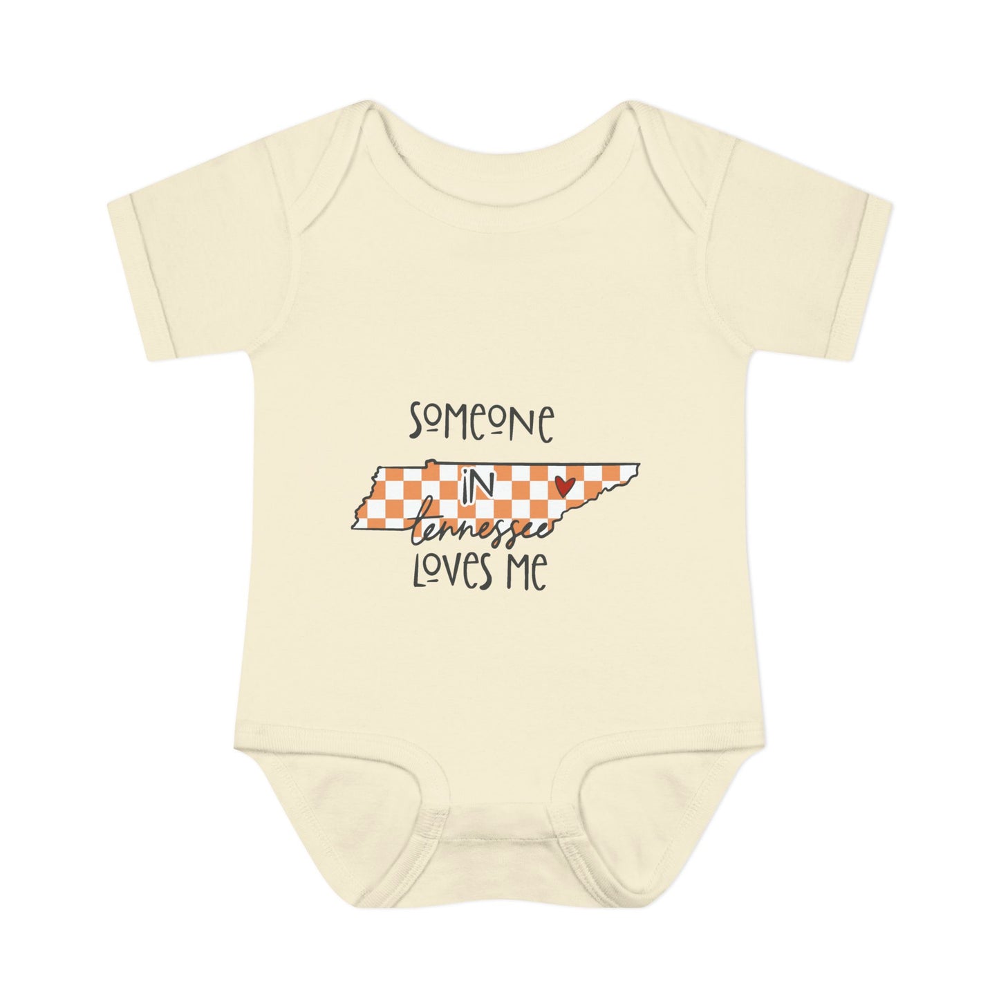 Tennessee Love Infant Bodysuit - Someone in Tennessee Loves Me - Cute Baby Outfit