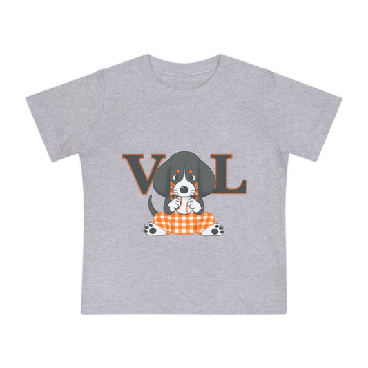 Cute Baseball lil Smokey V-O-L Baby Short Sleeve T-Shirt