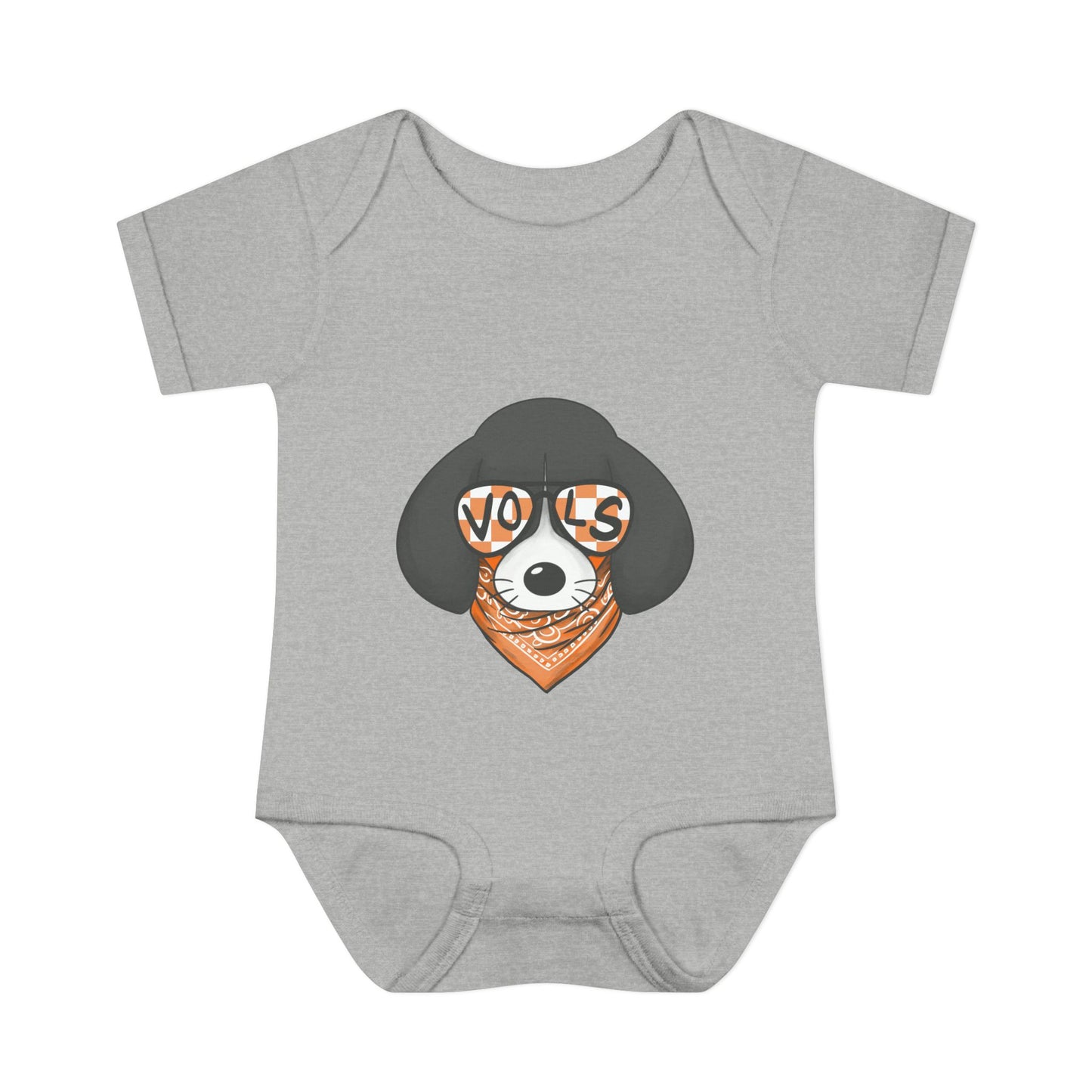 Cute Infant Bodysuit with lil Smokey Design
