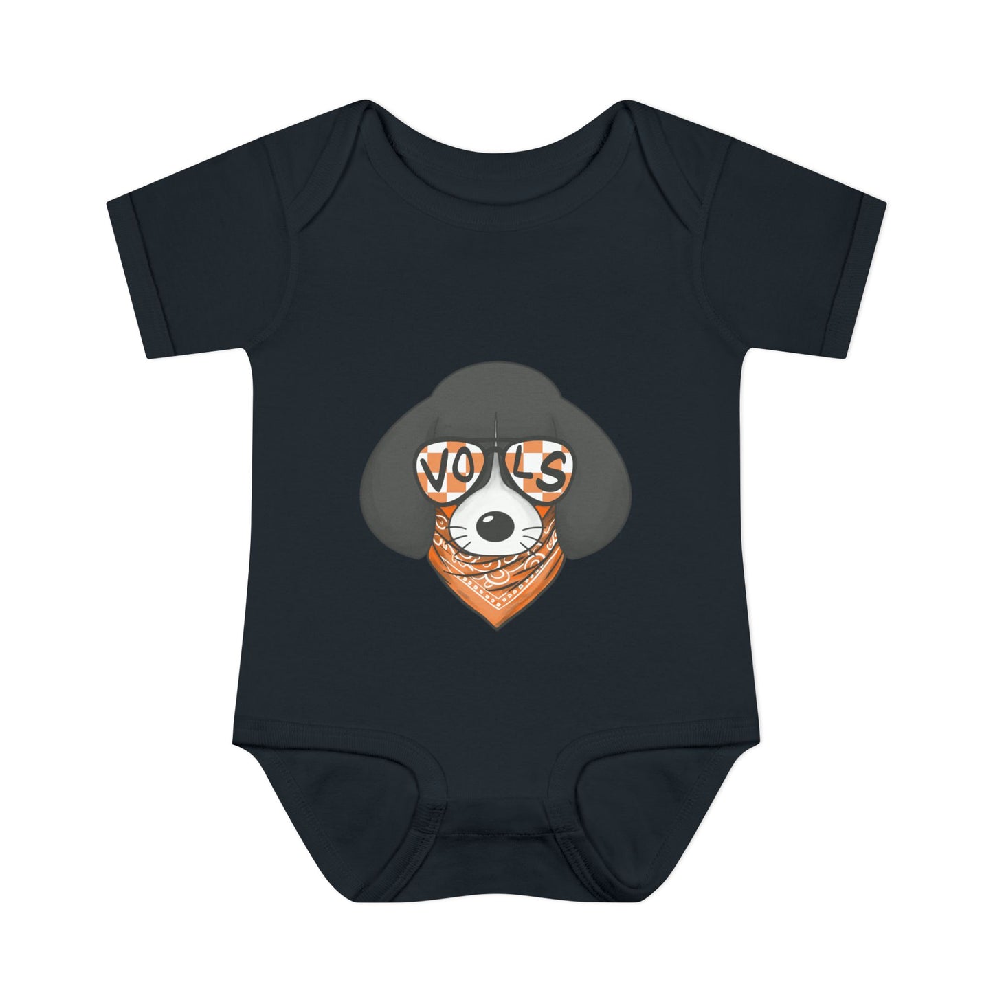 Cute Infant Bodysuit with lil Smokey Design