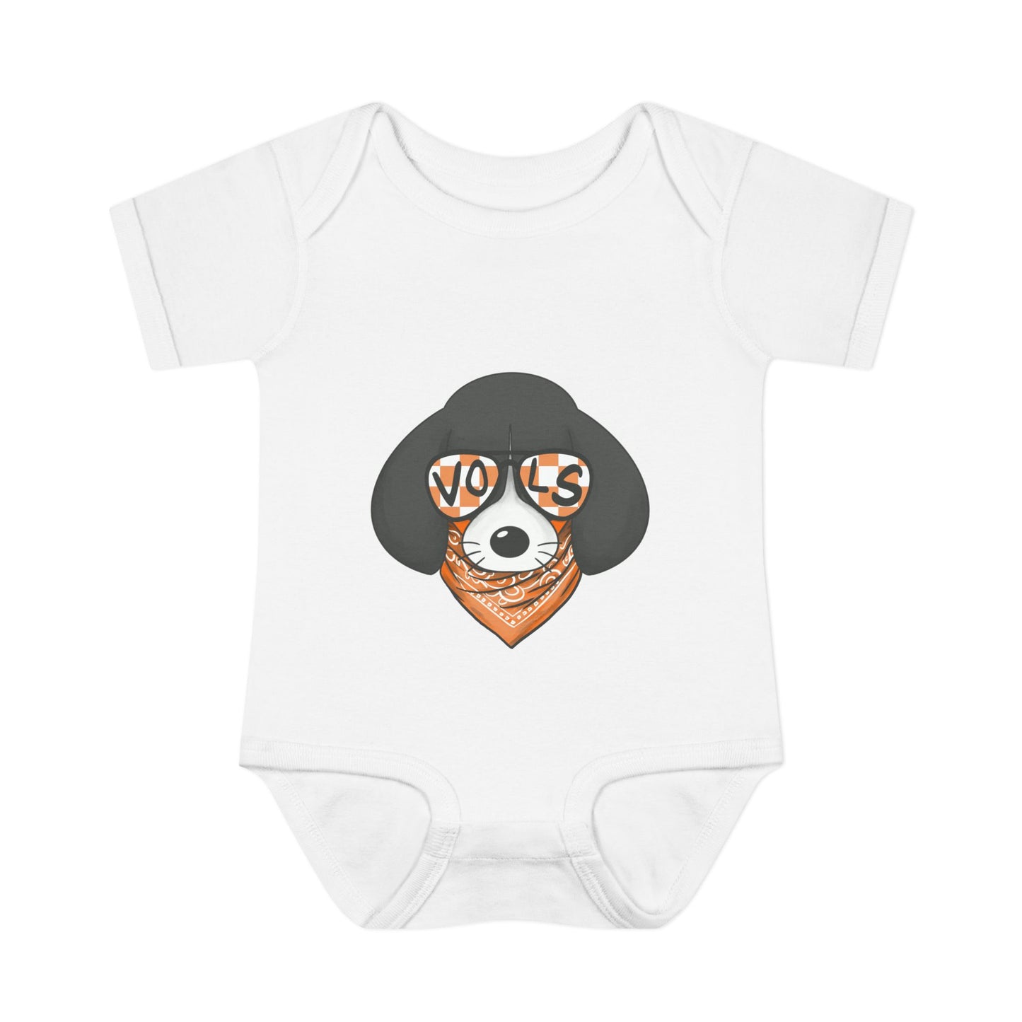 Cute Infant Bodysuit with lil Smokey Design