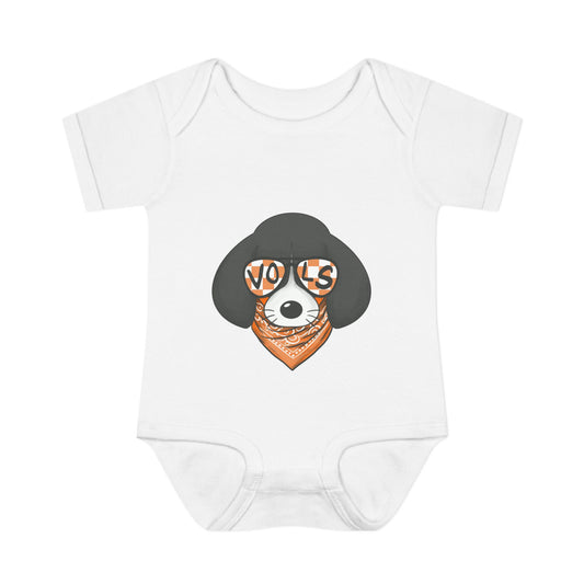 Cute Infant Bodysuit with lil Smokey Design