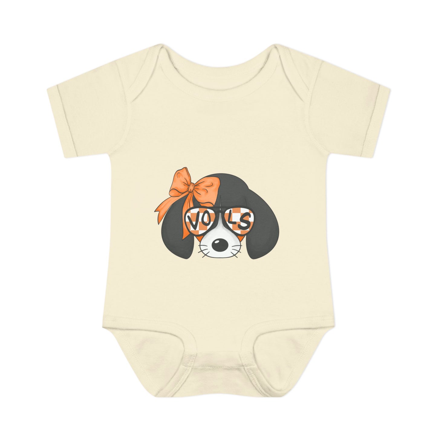 lil Smokey Girl-Themed Infant Bodysuit with 'VOL' Design - Perfect for Baby Showers and Celebrations