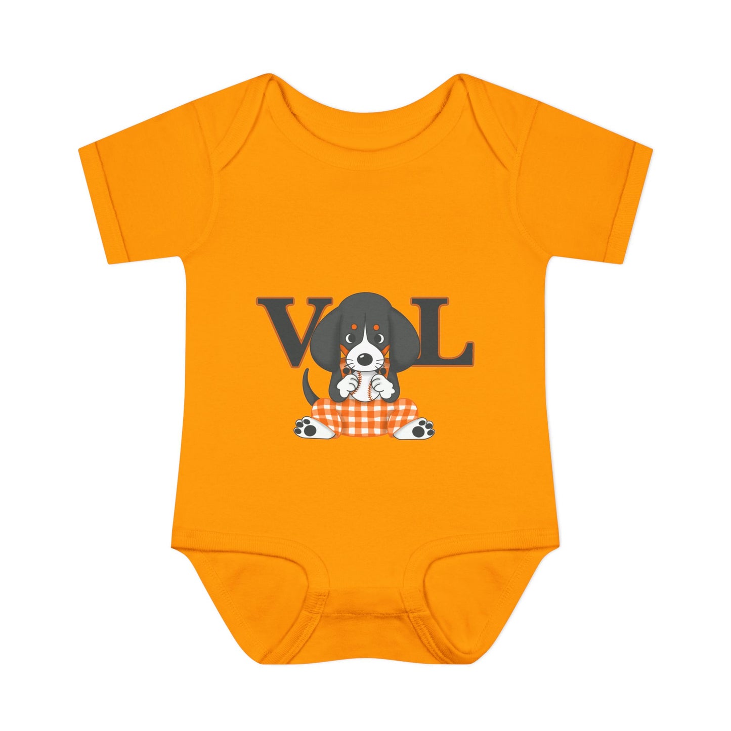 Cute lil Smokey Chewing BaseVol Infant Bodysuit - Perfect Baby Gift for Baseball Season