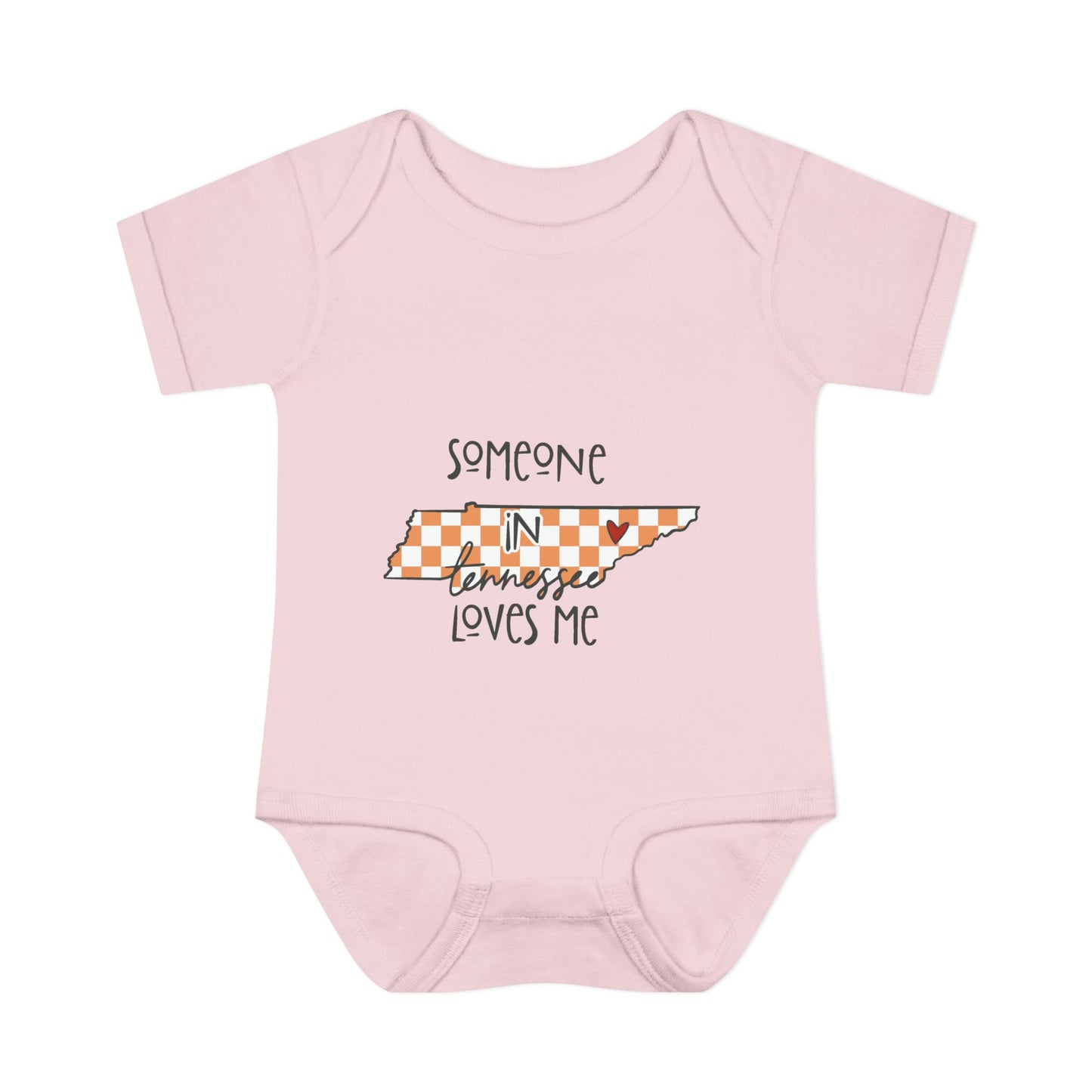 Tennessee Love Infant Bodysuit - Someone in Tennessee Loves Me - Cute Baby Outfit