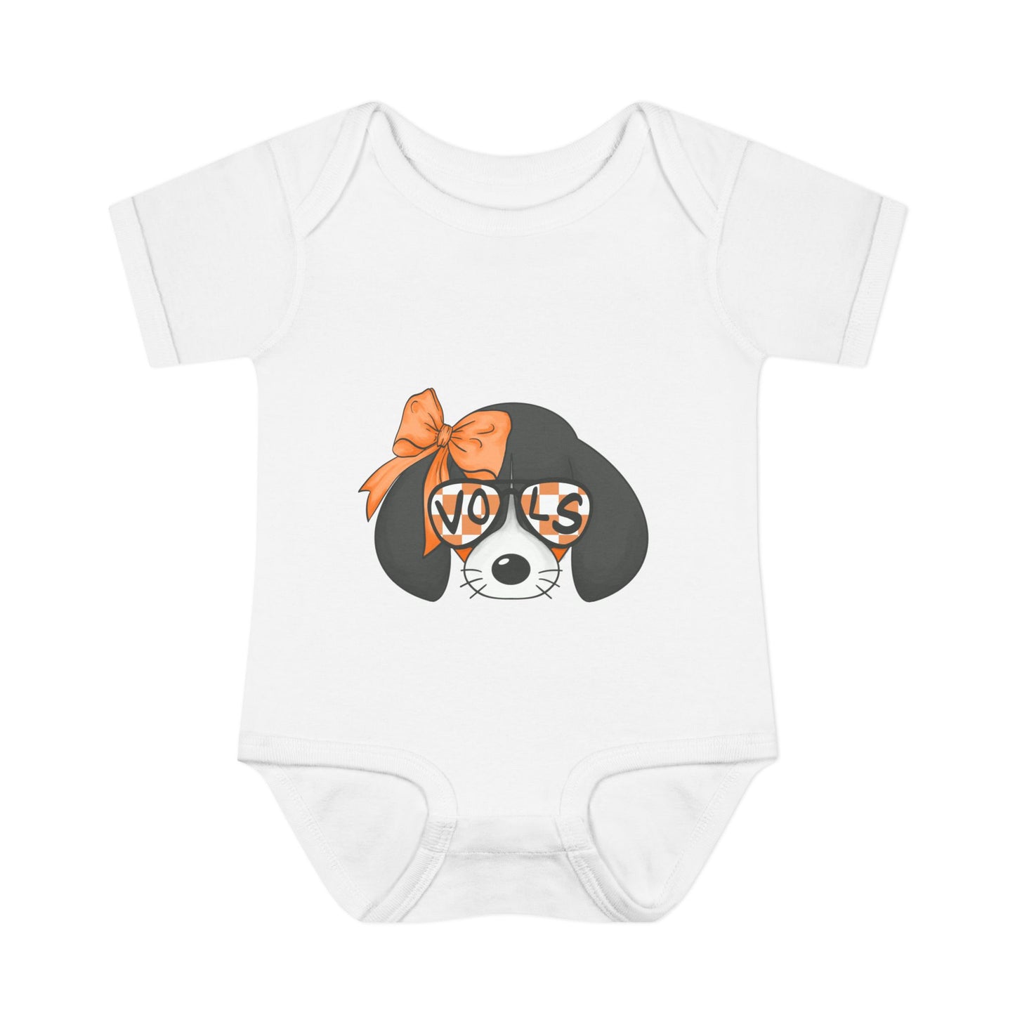 lil Smokey Girl-Themed Infant Bodysuit with 'VOL' Design - Perfect for Baby Showers and Celebrations